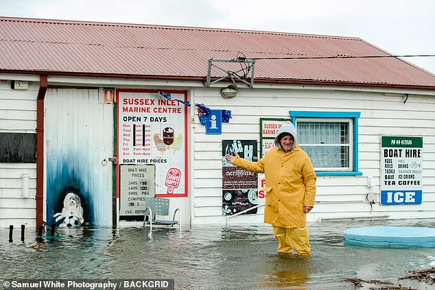 Shocking pictures show how bushfire-ravaged towns in Australia now hit by severe floods