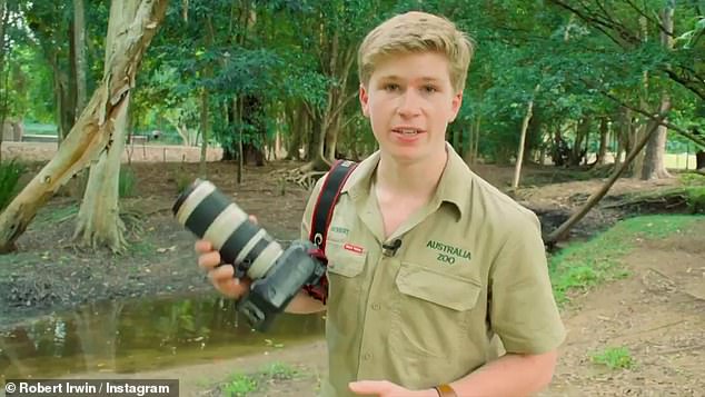 Robert Irwin’s bushfire photo sees him nominated for Wildlife Photographer of the Year award