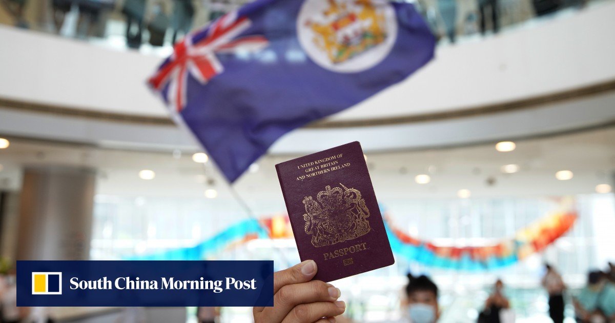 BN(O) visa to allow staggered arrivals of successful family applicants, as Boris Johnson says scheme is about Britain standing up for Hong Kong