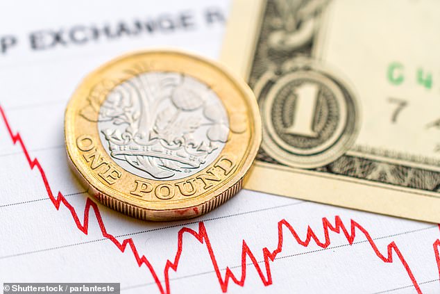 Pound on retreat as Britain heads for double-dip recession