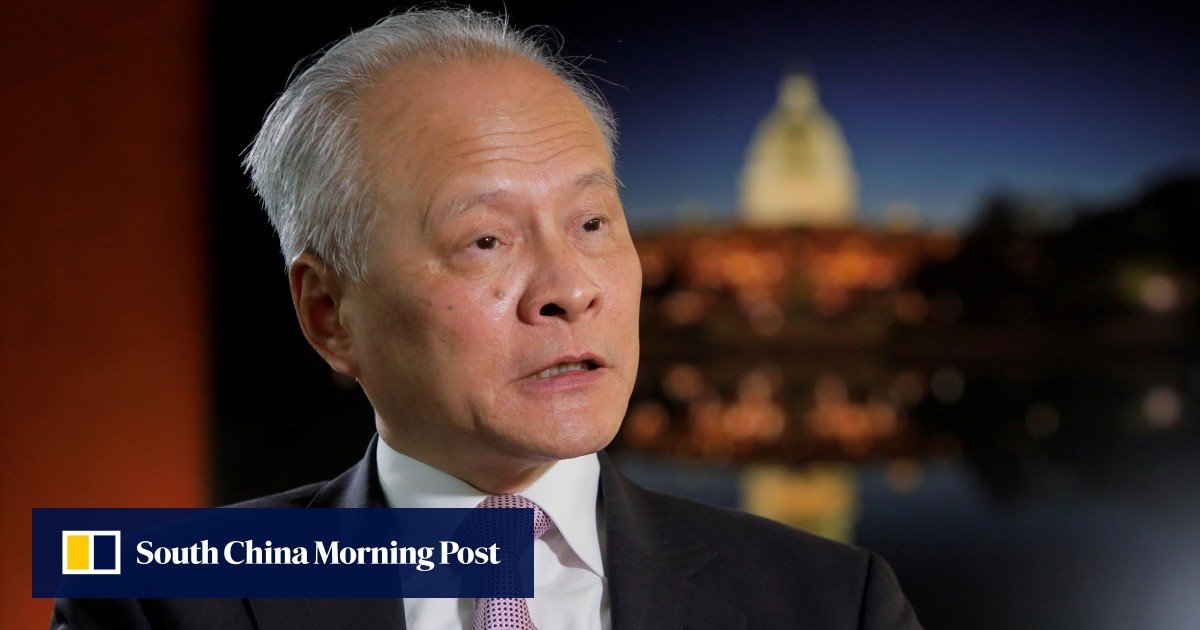 US-China relations: nations should be competitors not rivals, Beijingâ€™s envoy to Washington says