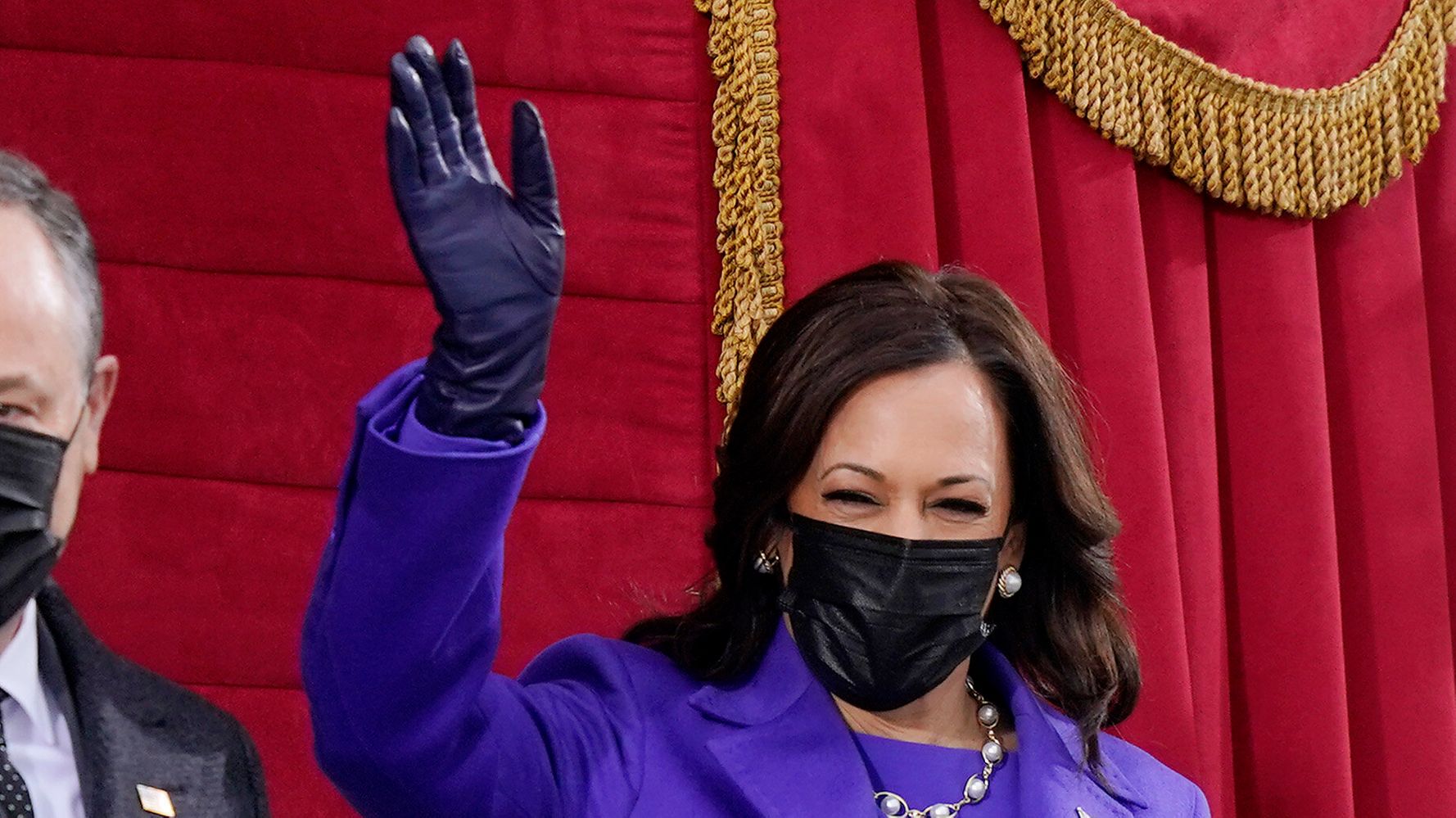 Kamala Harris Gets Joyous White House Escort From Howard University Marching Band