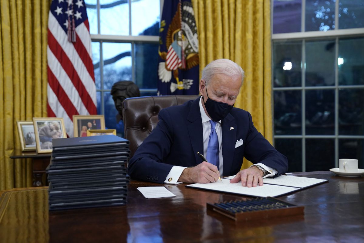 President Joe Bidenâ€™s Big First Day