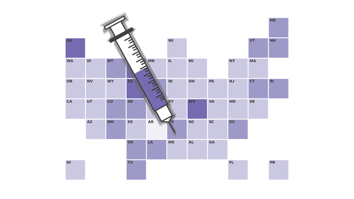 How many vaccines have been given in the US?