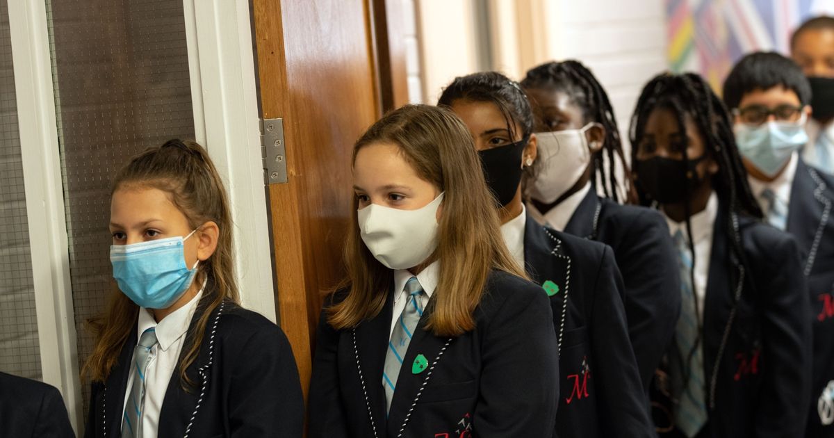 Kids must wear face coverings in classrooms when schools finally reopen in March