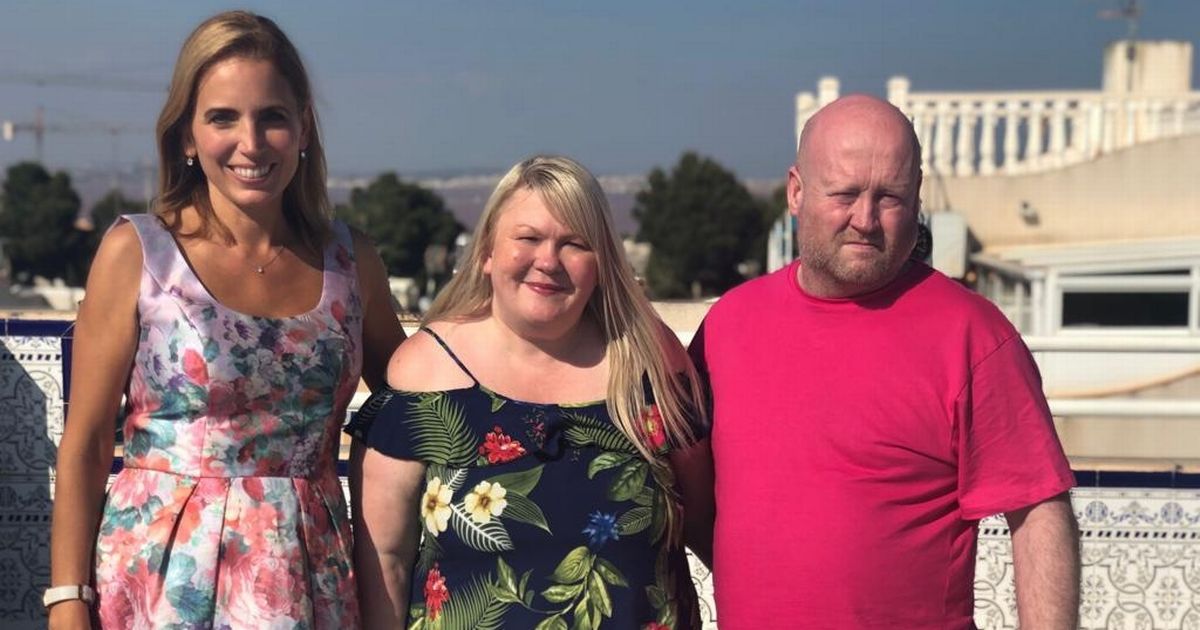 A Place In The Sun couple lose almost 12 stone after shock at TV appearance