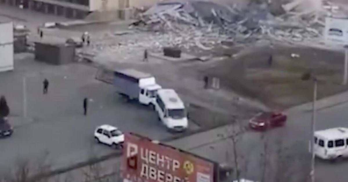 ‘Powerful explosion’ in Russia causes huge shockwave that destroys supermarket