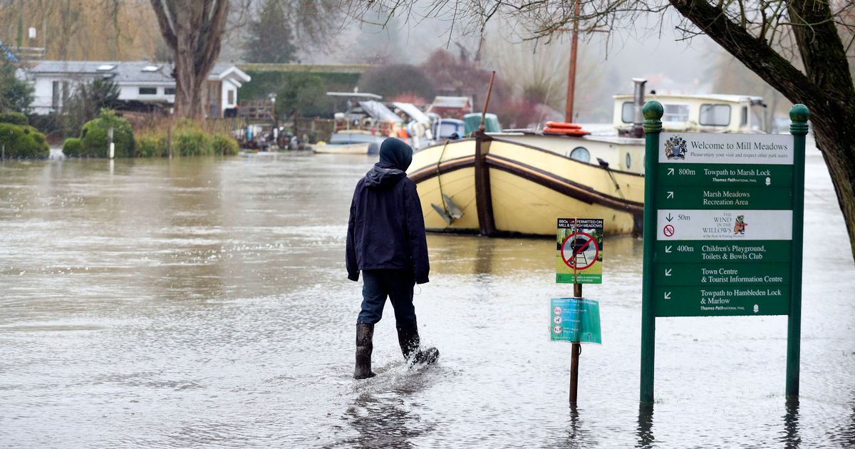 UK weather: Met Office issues severe warnings as week’s worth of rain falls in 24 hours