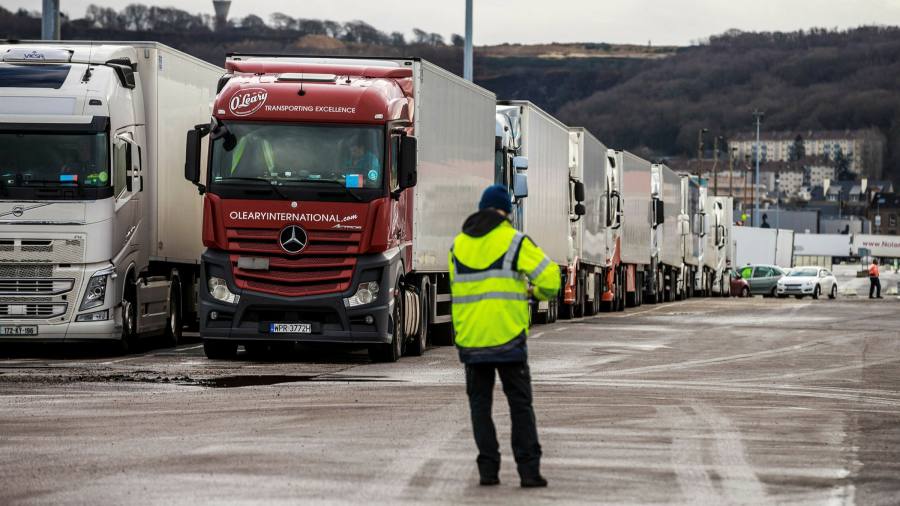 Brexit trade disruption fuels boom at French and Irish ports