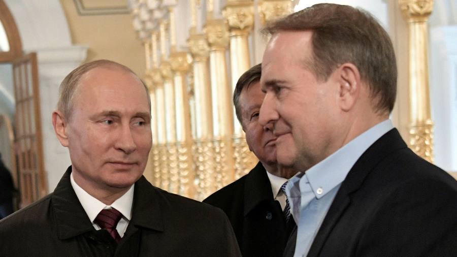 Ukraine imposes sanctions on Putin ally Viktor Medvedchuk