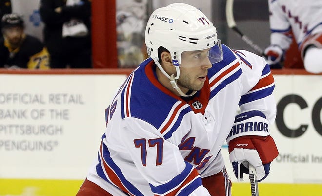 Rangers place controversial defenseman Tony DeAngelo on waivers