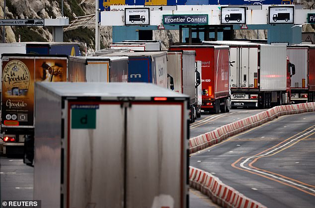 Government warns of worsening chaos at Britain’s ports as lorry traffic returns to normal levels