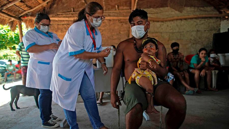 Brazilâ€™s vaccination hindered by bottlenecks and a sceptical leader