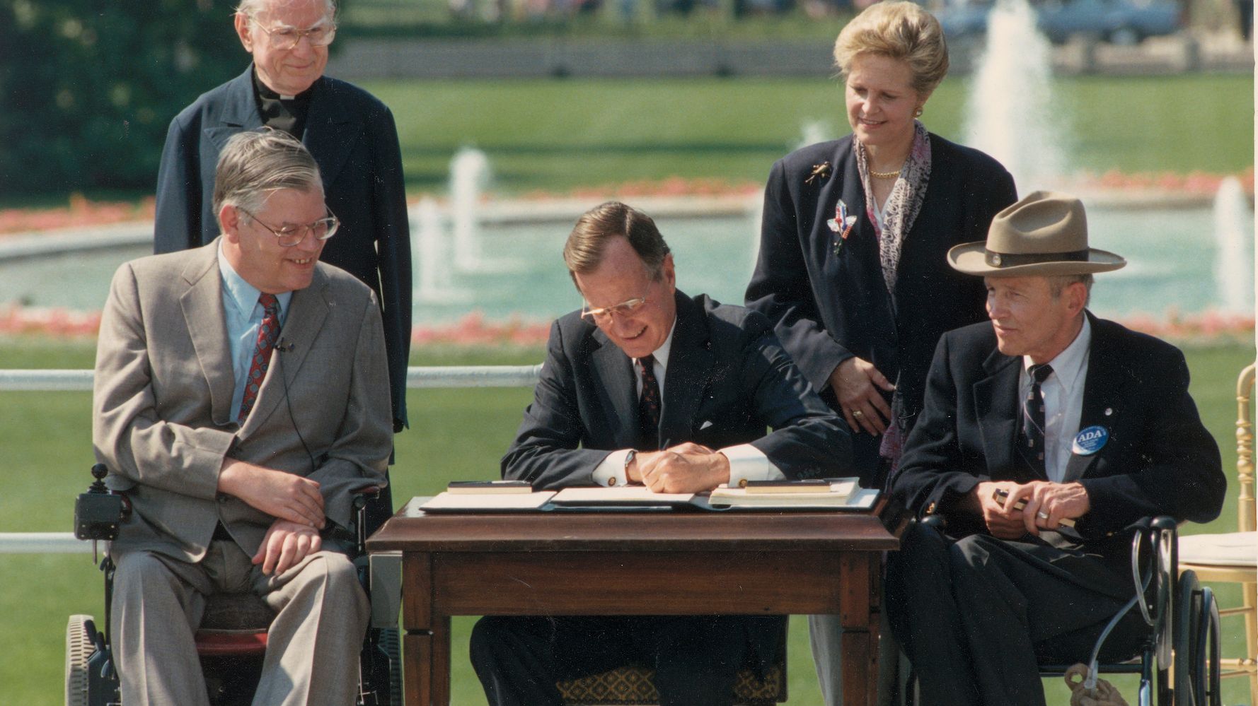 Why I Struggle Memorializing George H.W. Bush As A Liberal Woman With A Disability