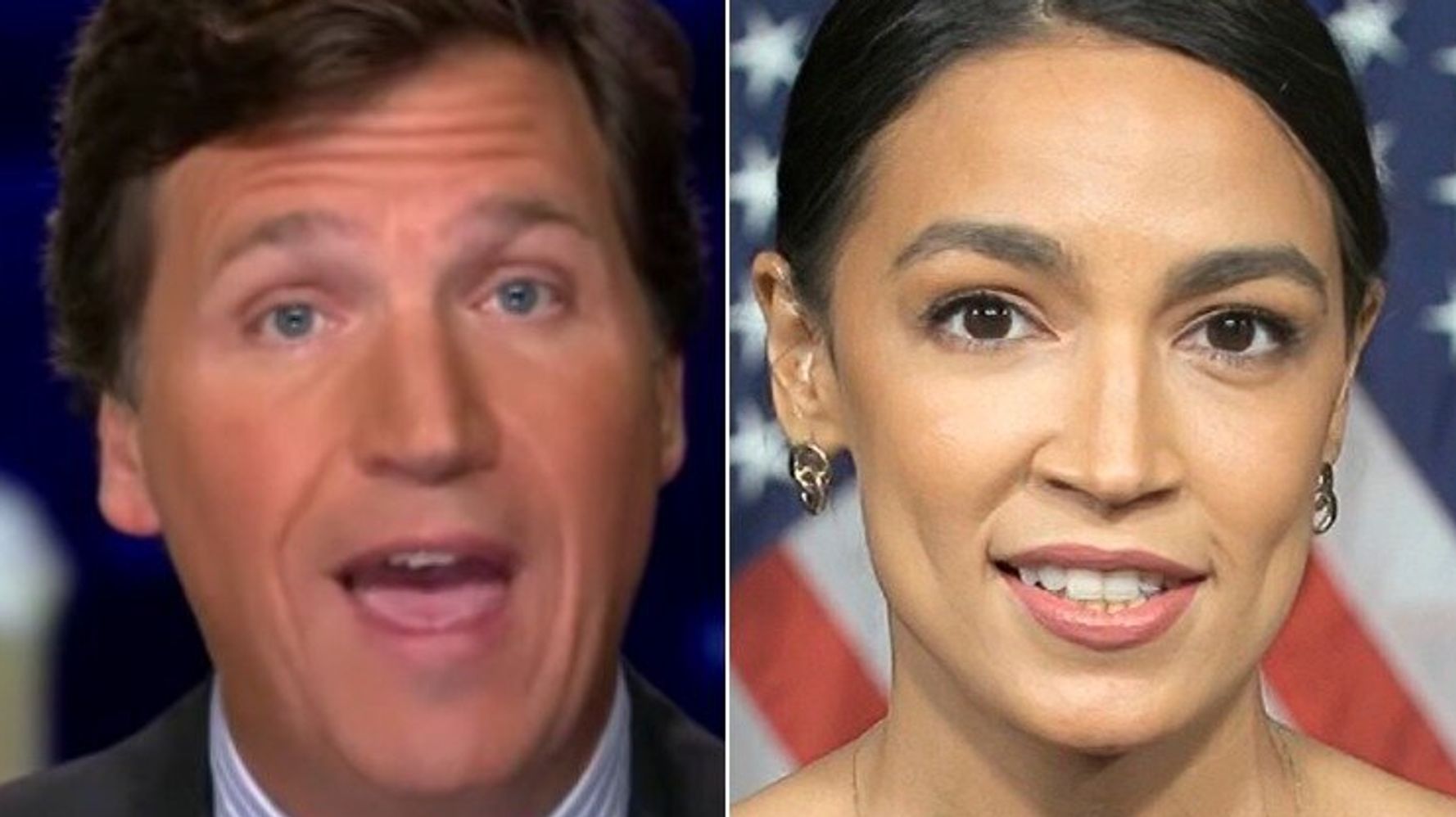 Tucker Carlson Launches Yet Another Ugly Attack On Alexandria Ocasio-Cortez