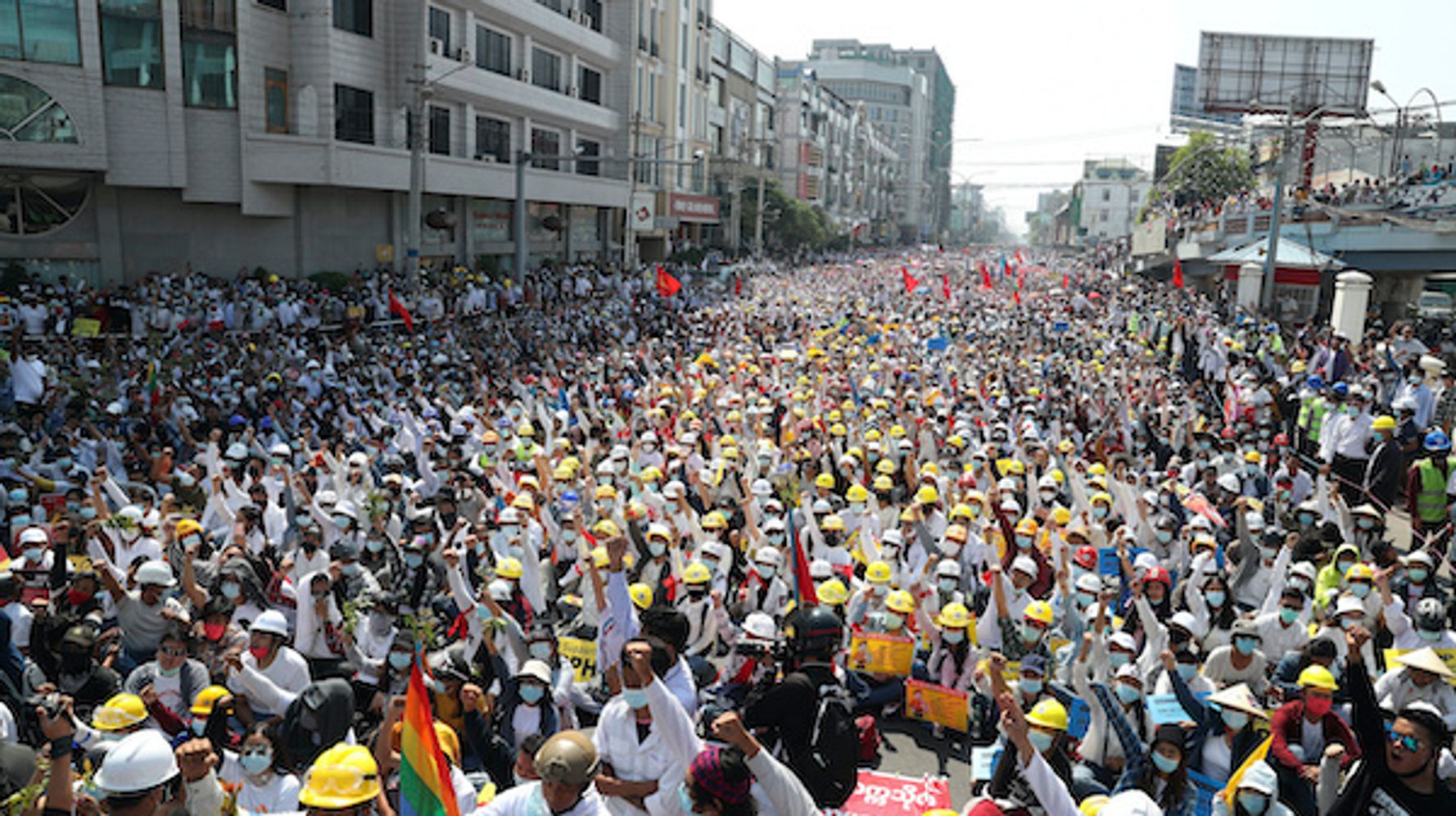 Myanmar Protests Grow After Junta Threatens Lethal Force Against Demonstrators