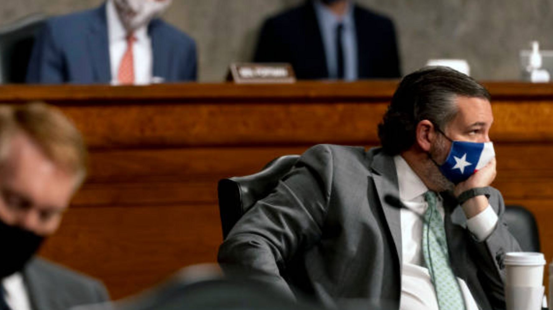 Ted Cruz Scorned For Fiddling With His Cellphone During Capitol Riot Testimony