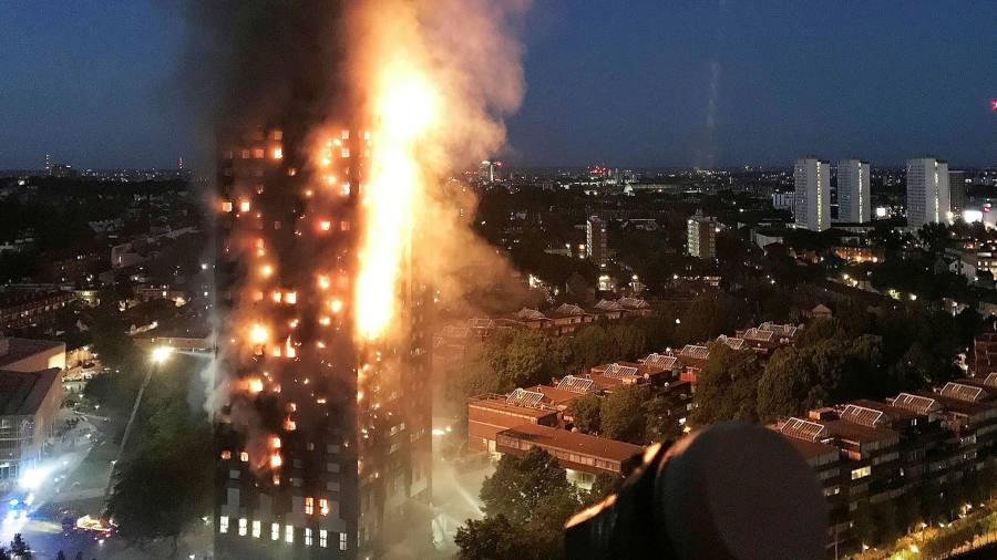 Grenfell cladding burnt 10 times faster than similar product