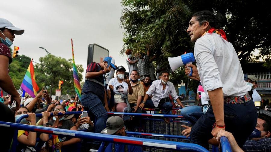 Tensions rise in Ecuador as election results roll in