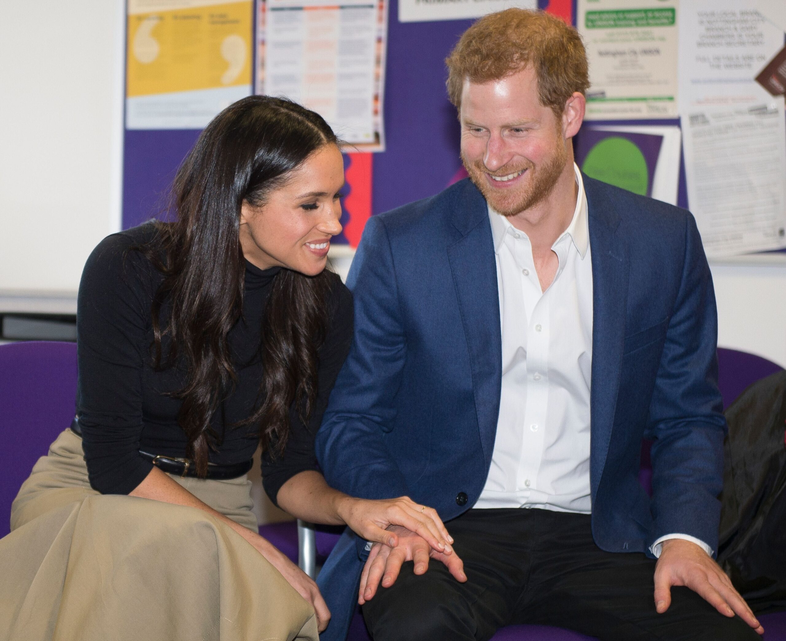 Prince Harry & Meghan Surprised a Poetry Class for Black History Month