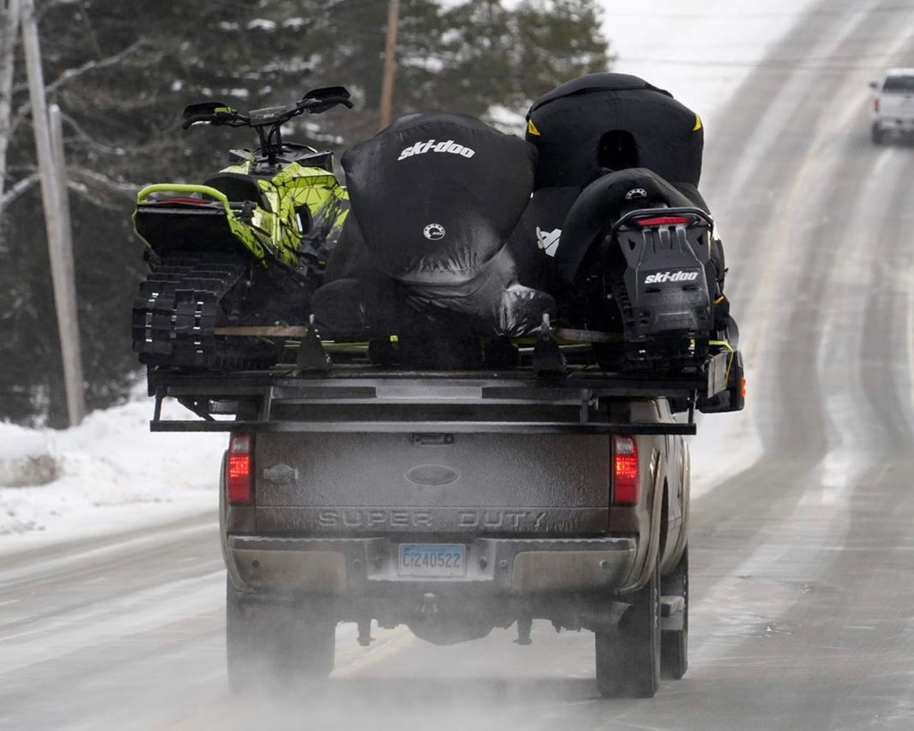 Masks, social distancing and speed: Snowmobiles enjoy boom