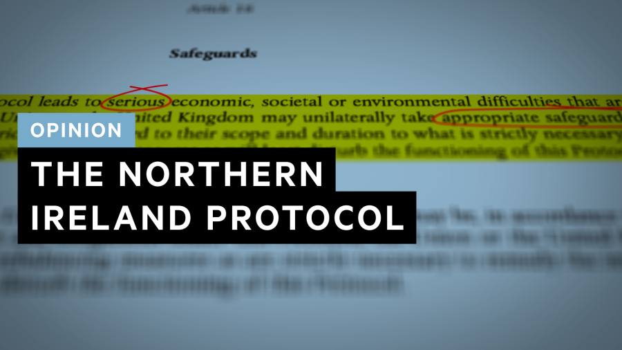 Opinion: David Allen Green: the Northern Ireland Protocol