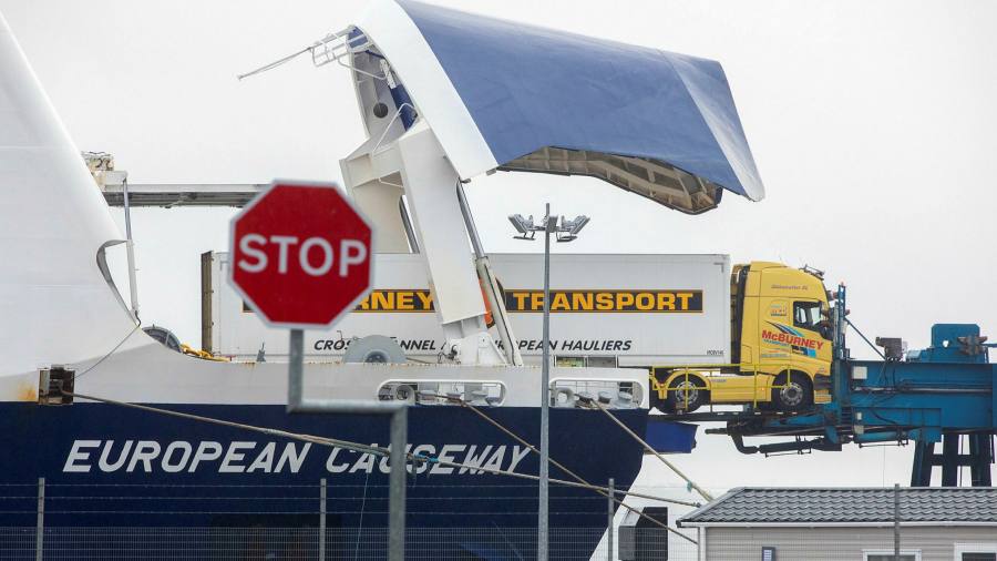 Northern Ireland ports to resume checks after security fears