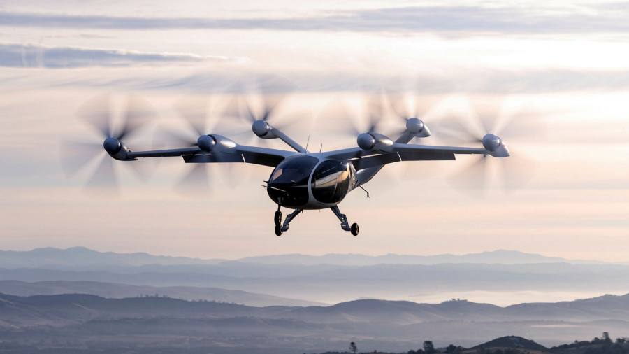 Flying taxi start-up Joby to go public in deal with LinkedIn and Zynga founders