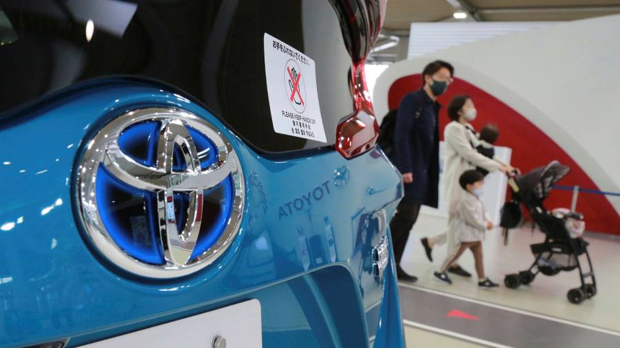 Toyota shrugs off global chip shortage with higher sales target