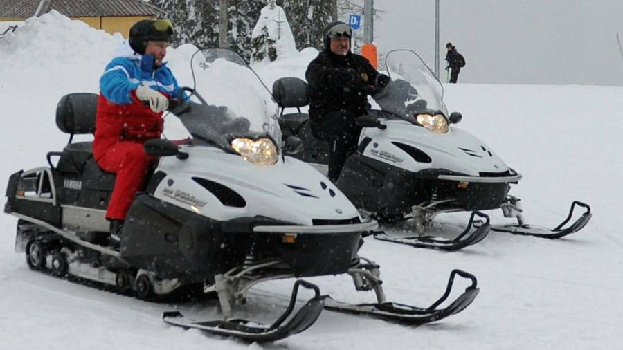 Putin and Lukashenkoâ€™s ski fun shows cold shoulder to EU