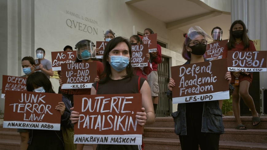 Rodrigo Duterteâ€™s forces have a new target: university students