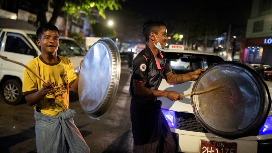 Myanmar’s youth sound off against military coup