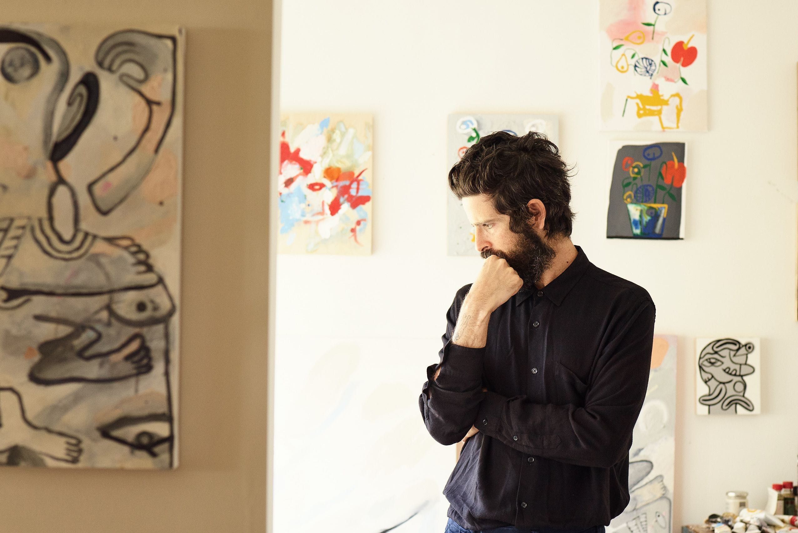 Devendra Banhartâ€™s First Solo Exhibition in Los Angeles Opens