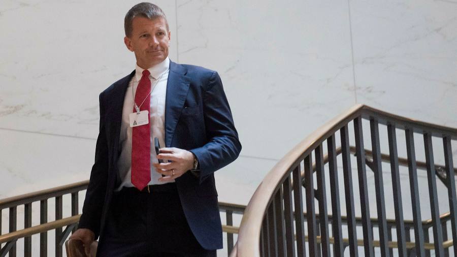 Erik Prince accused of helping rebel Libyan general