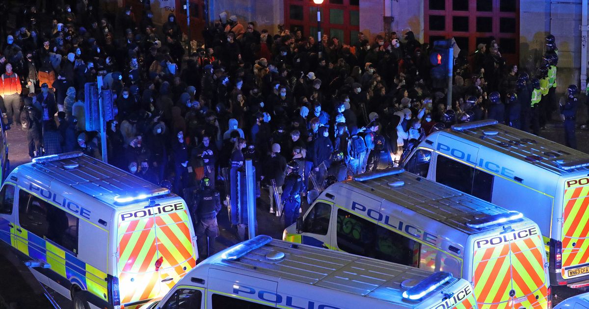 Bristol riots: Reinforcements arrive as cops hospitalised during night of violent riots