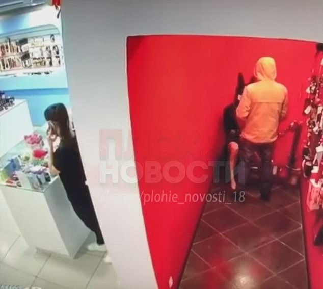 Sex-shop customer beaten with sex aid and chased out after pleasuring himself in front of mannequin