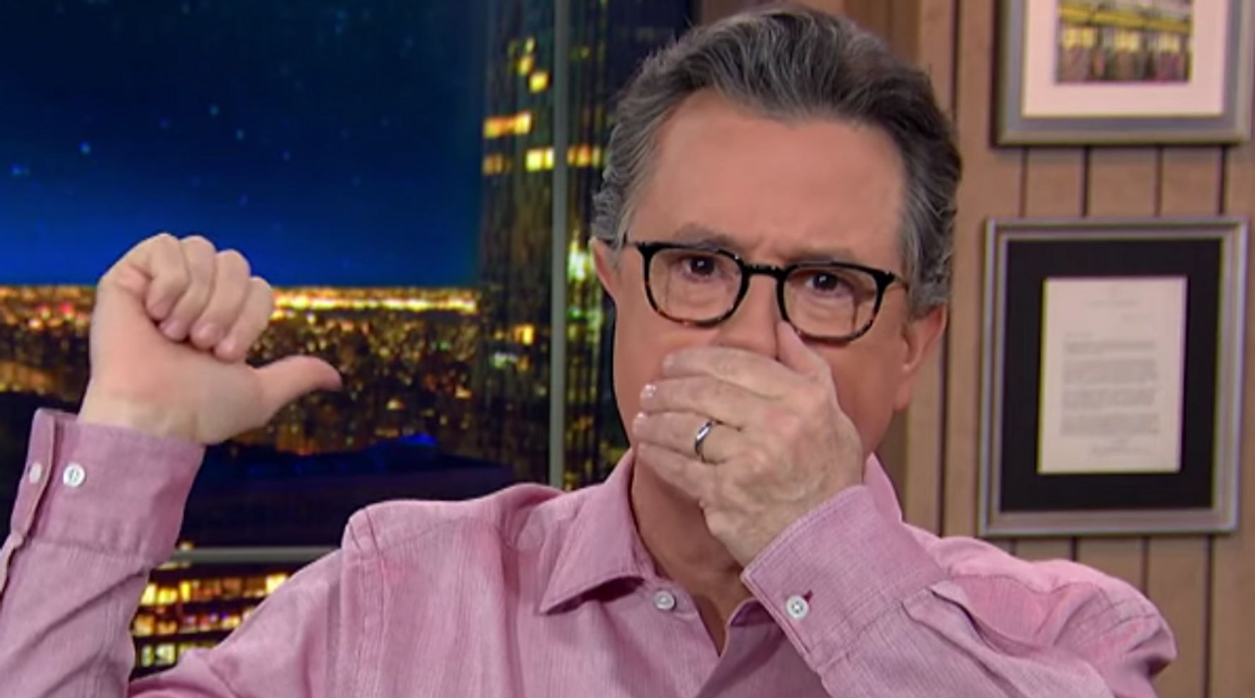 Stephen Colbert Calls Out GOP Racism With A Right Royal Ding