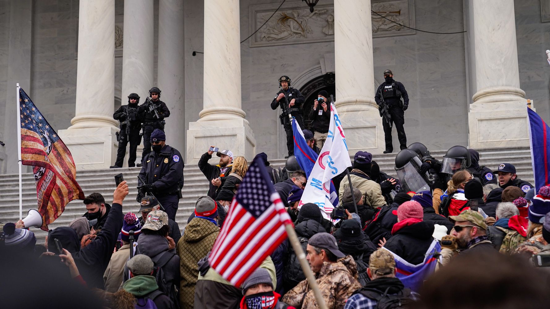 2 Men Charged With Assaulting Brian Sicknick, Cop Who Died After Capitol Riot