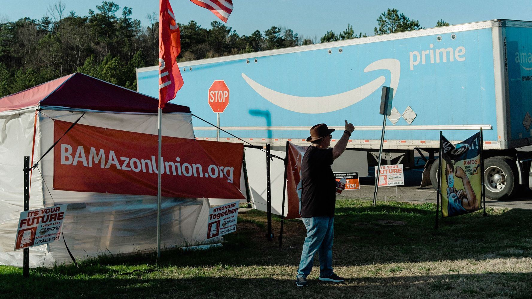 How Amazon’s Biggest Union Threat Turned Up In Alabama Of All Places