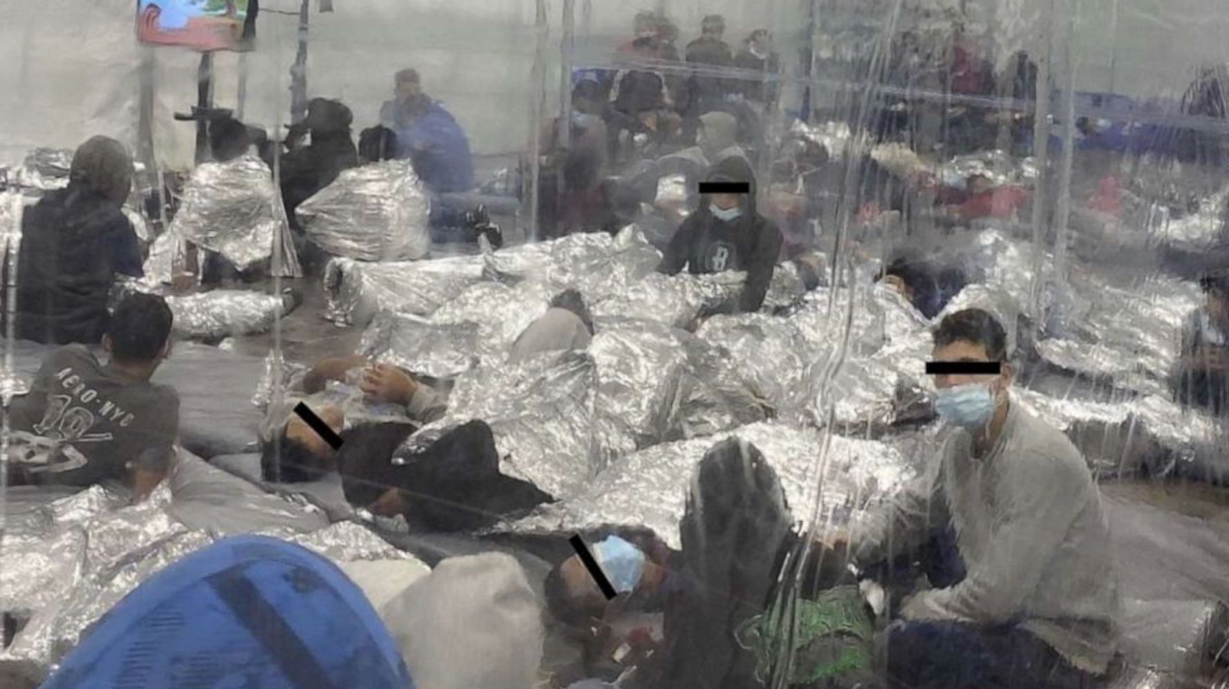 Texas Democrat Shares Photos Of Overcrowded Migrant Detention Centers