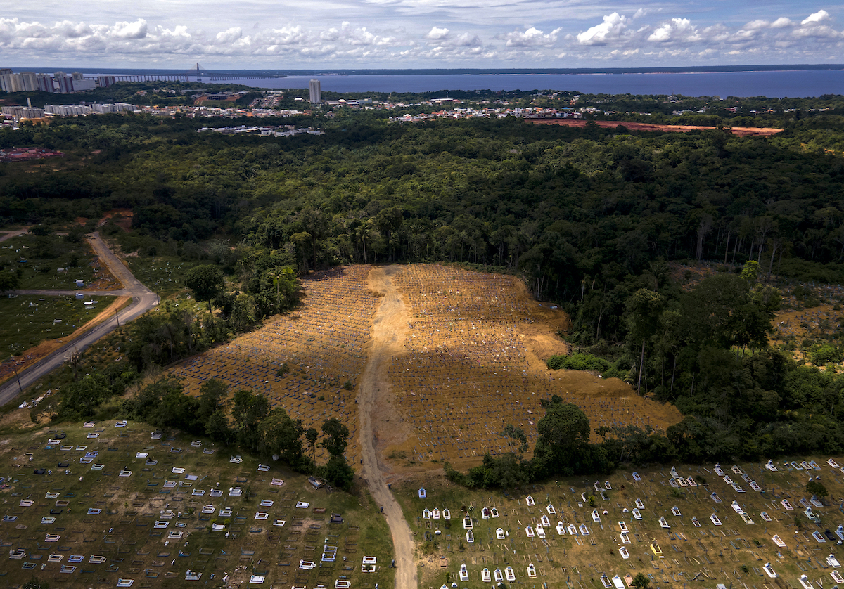 Brazil’s daily Covid deaths surpass 3,000