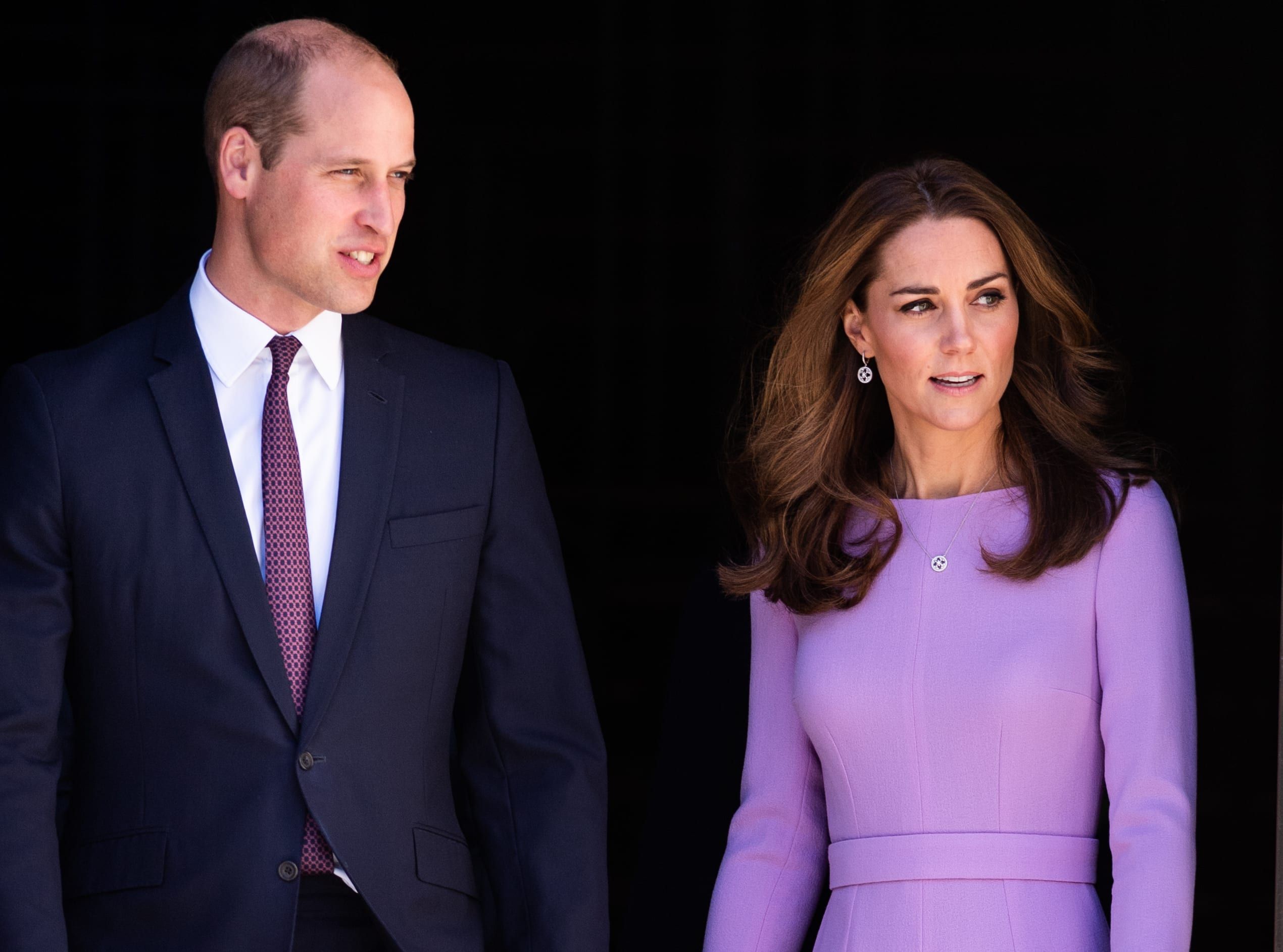 Kate Middleton & Prince William Return to London to Kensington Palace