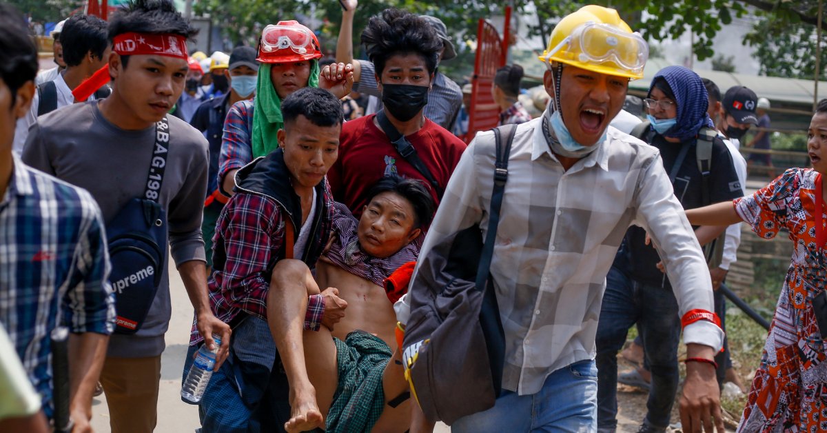 Myanmar Military Forces Kill at Least 38 After Opening Fire on Pro-Democracy Protesters, Monitoring Group Says