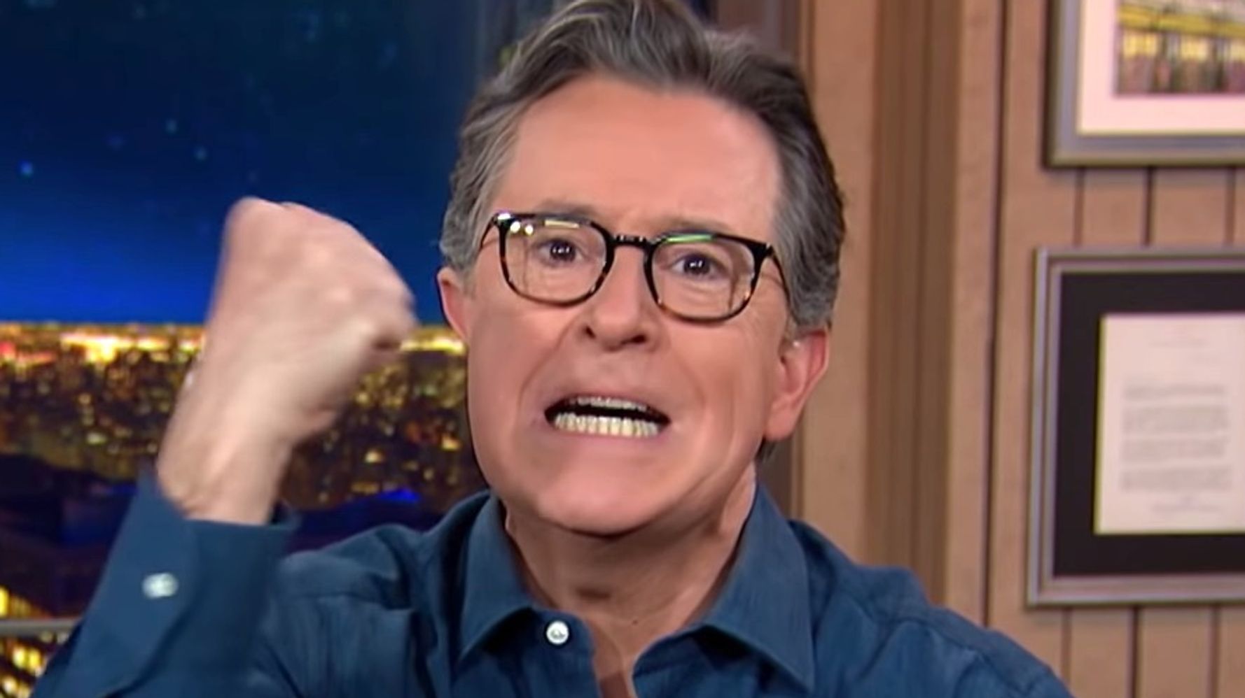 Stephen Colbert Names And Shames ‘America’s Biggest D**k’ When It Comes To Coronavirus