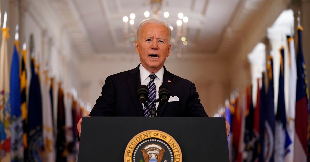 â€˜We All Lost Something.â€™ President Biden Mourns With Nation as He Directs States to Offer COVID-19 Vaccines to All by May 1