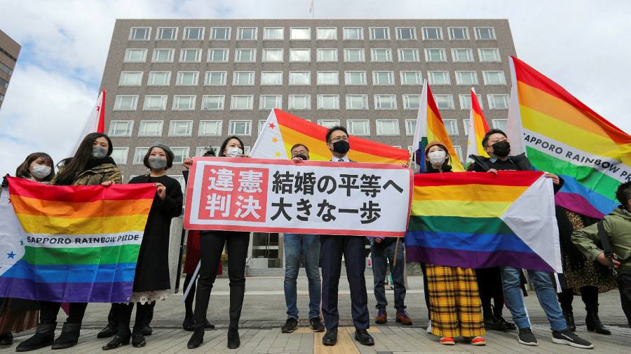 Japanese court says ban on same-sex marriage is â€˜unconstitutionalâ€™