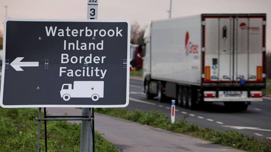 UK pushes back full Brexit border checks by another six months