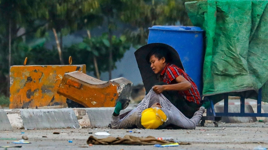 Martial law in parts of Myanmar’s main city after deadliest day since coup