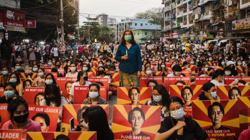 Inside the ‘spring revolution’ opposing Myanmar’s military coup