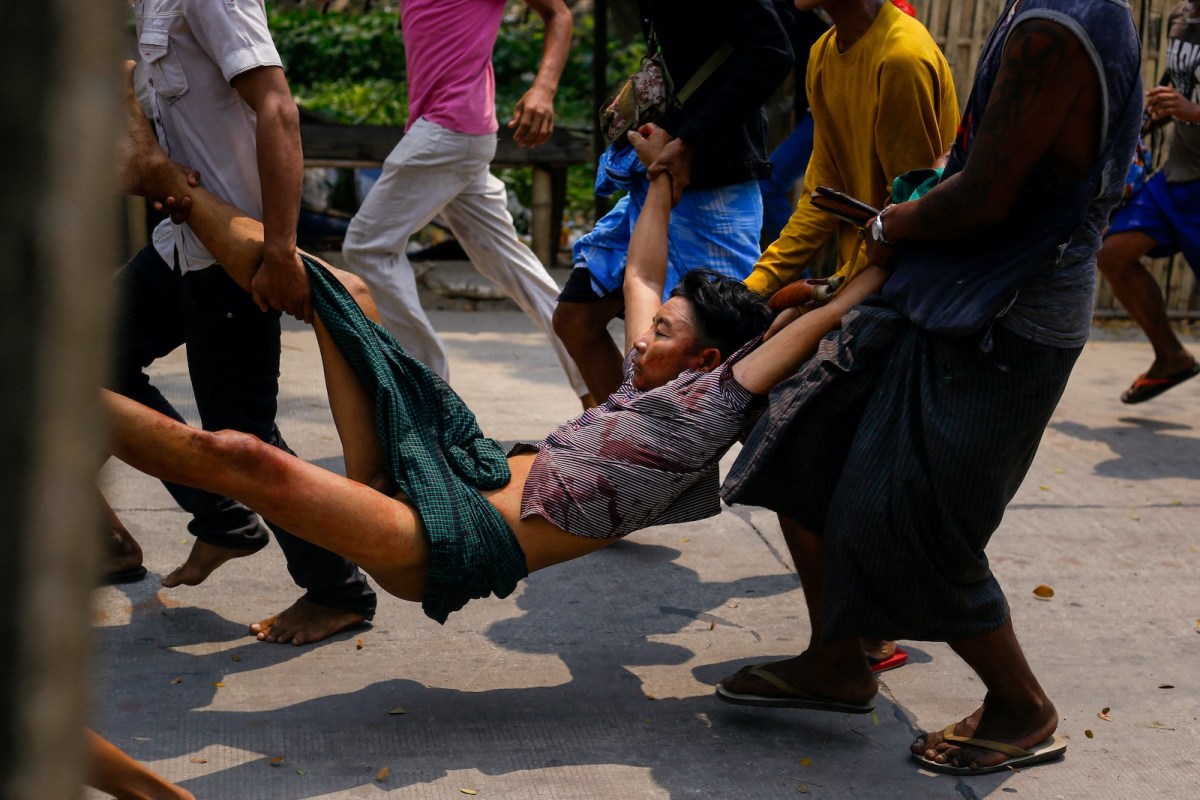 Martial law in Yangon townships with 18 more dead